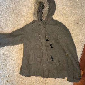Maurices Gray Jacket with hood